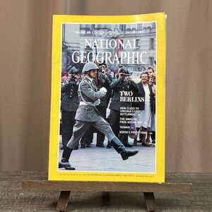 Vtg National Geographic Magazine January 1982 Two Berlins Vol 161 No 1